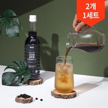 기타브랜드 2개1세트 /오스티 서리태 검은콩 리얼베이스, 750ml x 2EA 검은콩베이스 C2A303
