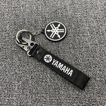 YAMAHA 열쇠고리 키 스트랩 체인 야마하 펜던트 스트렙, 블랙