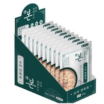 국내산 강아지전복죽 보양식 건강식 오리전복죽 80G 10개