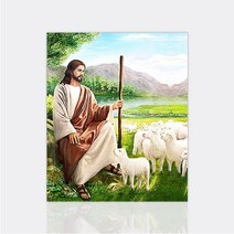 보석십자수 수재샵 예수님은 나의 목자 50x60
