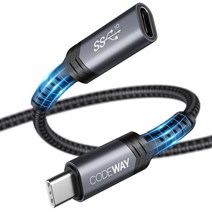 [usb c연장] 엠비에프 USB3.0 C타입 연장케이블 MBF-USBCF20, 1개, 2m