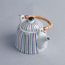 티팟 컬렉션 도자기 주전자 차주전자, 06_색동주전자, 1 size