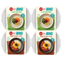 [신제품 ]CJ 비비고 컵밥 열무비빔밥 x2 + 닭갈비치즈밥 x2