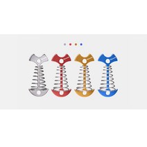 스프링 오징어/물고기데크팩 휴양림 나무 캠핑장, 옐로우