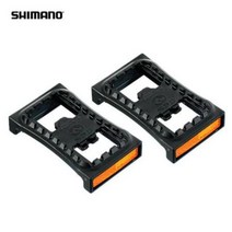 시마노 SM-PD22 클릿 페달용 평페달 변환 어뎁터 / 클릿용 페달을 일반페달 처럼 사용할 수 있는 반사판, 1개, One Color