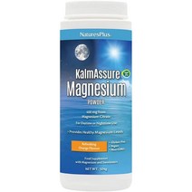 네이처스플러스 캄어슈어 마그네슘 파우더 420 mg 리프레싱 내추럴 오렌지 맛 522 g