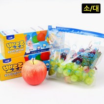 비닐팩 위생지퍼팩 위생지퍼백 지퍼봉투 스텐드 지퍼백 대 고기냉동 튼튼한비닐 깔끔, 1개