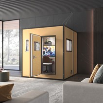 방음 부스 가정용 노래방 방음실 홈 모바일 방해 방지 녹음 스튜디오 선반 드럼 연습 노래 피아노 룸 앵커 라이브 수면실, 18.OD 202021 이중 창고, 1개