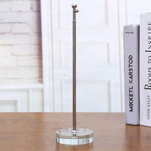 현수막 걸이 신축 플래그 기둥 스테인레스 스틸 테이블 데스크 플래그 스탠드 하우스 야외, a