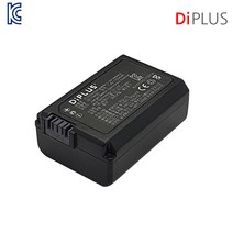 DIPLUS 소니 NP-FW50 호환배터리 알파 A6000 A5100 A5000