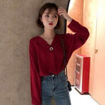 퍼프 몬츠 셔링 블라우스 B0017