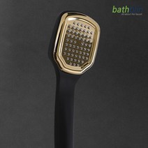 아트박스/베스블린 골드 블랙 무광 샤워기헤드 MR21, 본품