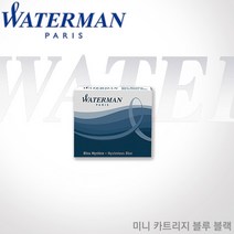 워터맨 미니 카트리지 블루블랙