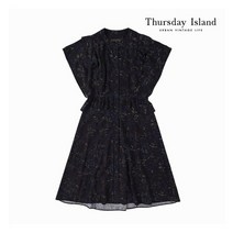 써스데이아일랜드 [Thursday Island] 여성 풀오픈 프릴 원피스(T206MOP131W)