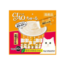 이나바 챠오츄르 고양이 간식 SC-128 14g x 20p, 닭가슴살 + 해산물믹스 혼합맛, 20개입