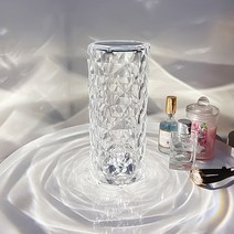 소소 크리스탈 다이아몬드 무드등 인테리어 조명 수유등 감성조명 USB형, 장미 조명