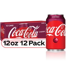 Coca-Cola Cherry Coke 코카콜라 체리 콜라 12oz(355ml) 12개입, 체리 355ml [12캔]