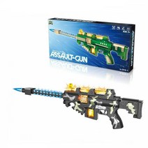 LED 전자총 사운드 장난감총, 그린