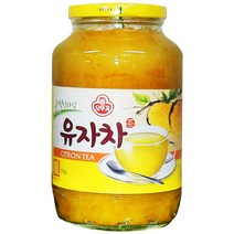 오뚜기-유자차1kg, 1000g, 4개