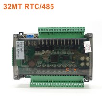 FX3U-32MT PLC 산업용 제어 보드 6AD 2DA 릴레이 출력 RTC RS485 CAN 통신 FX1N fx2n과 호환 가능, 01 FX3U 32MT