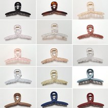 당일발송 - 프리존24 무광/유광 꼬임 집게핀 올림머리집게핀 11cm 24color 모음