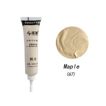 우드 필러 코킹 단단한 목재용 페인트 수리 바닥에 스크래치 문, 10 67maple_01 25ML