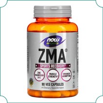 나우푸드 ZMA 아연 마그네슘 비타민B6 스포츠 리커버리 비건 90베지캡슐