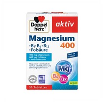 도펠헤르츠 마그네슘 400 30타블렛 Doppelherz, 30정, 1개, 30정