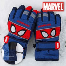 스파이더맨 스키장갑 6-8세 유아 어린이 스키장 준비물