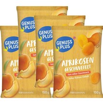 엔조이먼트 플러스 애프리콧 살구 스위트 스낵 150g 4팩, 4개