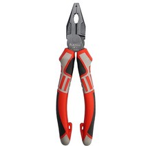 20.3cm(8인치) 사이드 커팅 플라이어 라인즈맨의 와이어 커터 바이스 CRV 산업용 콤비네이션 스냅 링 전기 기사 헤비 듀티 구리 절단용 알루미늄, pliers without crimping