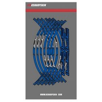 12 스트립 오토바이 휠 스티커 반사 림 스트라이프 아우터 림 액세서리 스티커 KYMCO DOWNTOWN 300i 350i 125 300 200