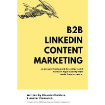 B2B LinkedIn Content Marketing Paperback, Blurb