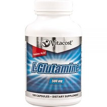 Vitacost L-Glutamine -- 500 mg - 100 Capsules