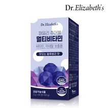 닥터엘리자베스 [닥터엘리자베스] 패밀리츄어블 멀티비타민 (60정), 1개, 단품없음, 60정