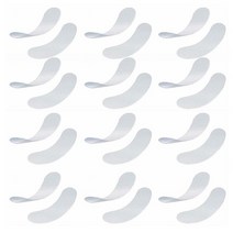 이마 미간 팔자 목 주름 패치 제거 개선 테이프 재사용 가능한 실리콘 방지 얼굴 스티커, 48개