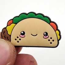 1pc 음식 스타일 PVC 구두 매력 장식 DIY 만화 햄버거 피자 국수 샌들 액세서리 JIBZ 악어 아이 선물