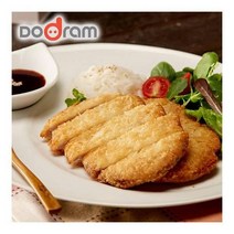 도드람한돈 야식 도드람 등심돈가스 300g (150g/2장) 별미 술안주 혼술 자취 캠핑 간식 도시락 체중조절, 7set