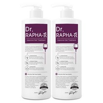 닥터라파알 탈모 샴푸 세트 3 300mL 지루성 건성 두피 비듬 가려움 완화 저자극, 트리트먼트 1000mL x 2, 2000mL