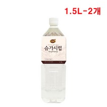 카페재료 설탕시럽 1.5L 2개