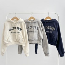 주니어스토리 [옥토버크롭후드티(기모)] 주니어의류 10대패션