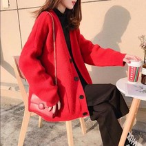 뉴타임즈 여자 캐주얼 컴포트 롱 카디건 스웨터 No124ZZ