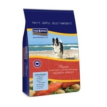 피쉬포독 연어 어덜트 라지 키블 눈물개선 그레인프리 큰입자 대형견 사료, 6.3kg, 9개