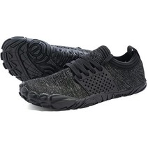 Joomra 베어풋 트레일 러닝화 10 그레이 핑크 41, B black/Grey