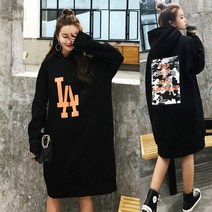 밀리터리 후드 원피스