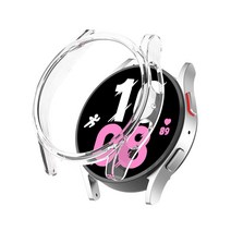 갤럭시워치5 프로 45mm 44mm 40mm 하드 PC 쉘커버 보호케이스, 투명