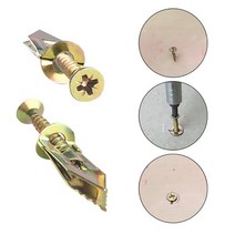 나무앙카 나무못 앙카피스 철못 체결용품 목공피스 칼부럭 목재 석고보드 직결피스 벽 작업 강철 못 셀프 드릴링 스크류 앙카 20PCS