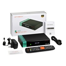 TV 셋톱 박스 스마트 수신기 OTT GTMEDIA V8X 위성 DVB S/S2/S2X 1080P FHD 지원 화성 디코더 CA 카드 슬롯 2.4G Wifi 미디어, V8X_미국 플러그, 0 V8X_0 미국 플러그