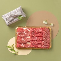 [남도정한우] 1등급 한우 선물세트 1kg HACCP인증 축산물이력제, 꽃등심500g+채끝300g+특수200g