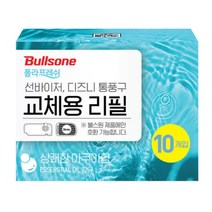 불스원 폴라프레쉬 선바이저 방향제 리필 10개입 아쿠아